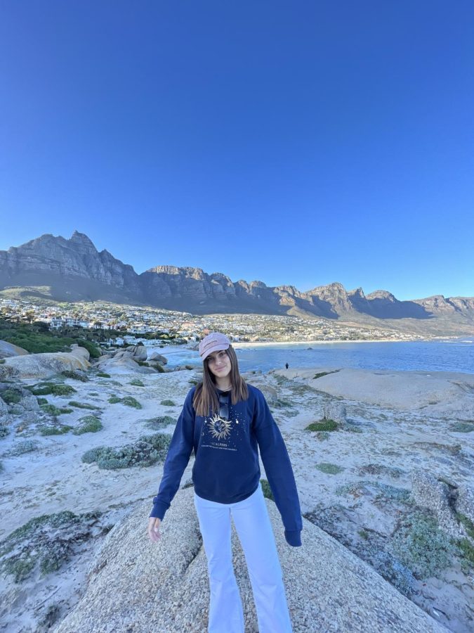 Cristina enjoys her time in Cape Town
Photo by: Cristina Ivars