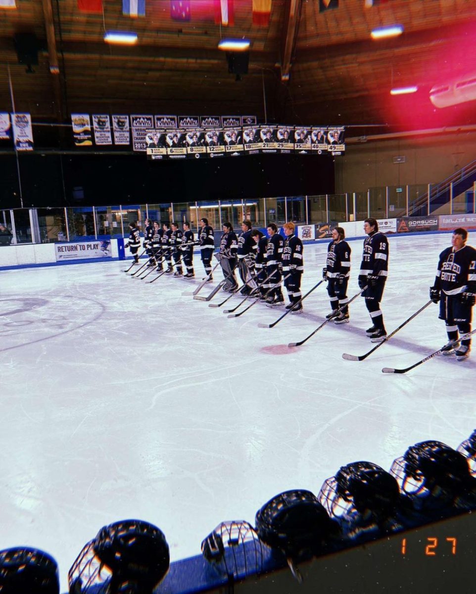 The Titans line up before their game
Photo credit Grady Buckhanan 